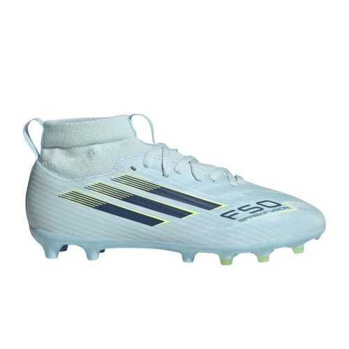 adidas Originals F50 SPARKFUSION LEAGUE Mid-Cut feste Böden/Kunstrasen neuerer Generation Kids (IH1771) [1]