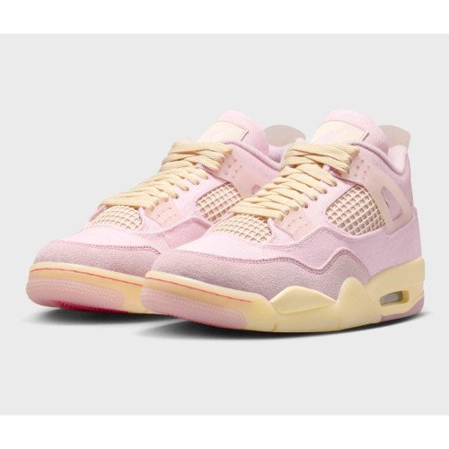Nike Jordan Wmns Air Jordan 4 Retro 'Pearl Pink And Iced Carmine' (IB6716-600) [1]
