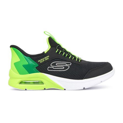 Skechers Microspec Max - Brisk-Stripe (403890-BKLM) [1]