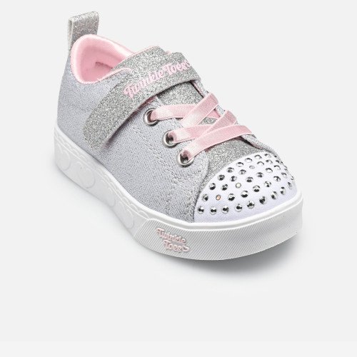 Skechers Heart Steps - Shimmer Sweetie (314620N-GYPK) [1]