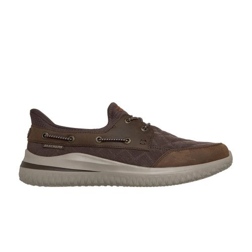 Skechers Delson 3.0 - Cozy Fit® Skipper (211430-CHOC) [1]