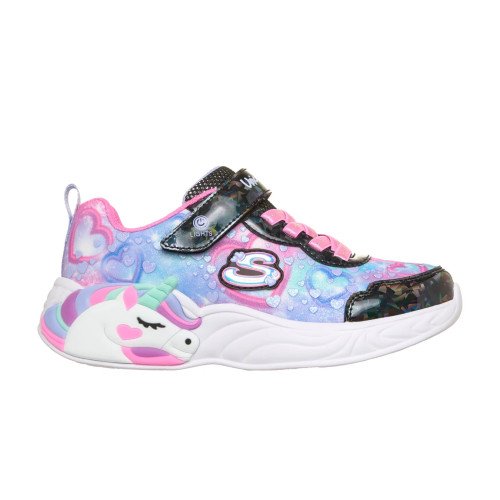 Skechers Unicorn Dreams - Heart Sparkles (303063-BKMT) [1]