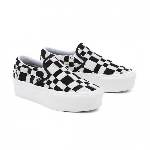 Vans Woven Check Classic Slip-on Stackform (VN0A7Q5RBZW) [1]