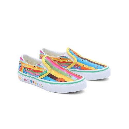 Vans Kinder (4-8 Jahre) Vans X Sesamstraße Classic Slip-on (VN0005WWBMC) [1]