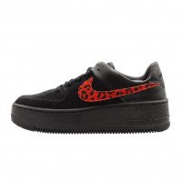 Nike WMNS Air Force 1 Sage Low Premium Black Leopard (BV1979-001)