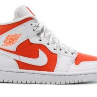 Nike WMNS Air Jordan 1 Mid SE "Bright Citrus" (CZ0774-800)