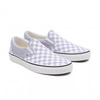 Vans Checkerboard Classic Slip-on Shoes ((checkerboard) Languid Lavender/true ) , Größe 34.5 (VN000XG8ARV)
