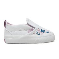 Vans Kleinkinder Slip-on Mit Klettverschluss (1-4 Jahre) (true /mult) Toddler Weiß, Größe 19 (VN000D0SAHP)