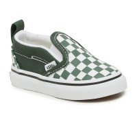 Vans Kleinkinder Checkerboard Slip-on Mit Klettverschluss (1-4 Jahre) (mountain View) Toddler , Größe 20 (VN0A3488BD6)