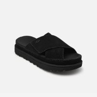 UGG Goldenstar Cross Slide (1137910-BLK)