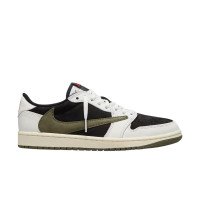 Nike Air Jordan x Travis Scott Women's 1 Low OG "Olive" (DZ4137-106)