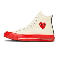 Comme des Garcons Play Red Sole Chuck Taylor 70 Hi Top (P1K124-2)