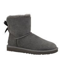 UGG Mini Bailey Bow II Boot (1016501-GREY)