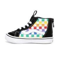 Vans Kleinkinder Checkerboard Comfycush Sk8-hi Zip (VN0A4VJNU09)