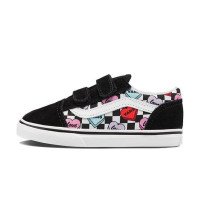 Vans Toddler Candy Hearts Old Skool Velcro Shoes (1-4 Years) ((candy Hearts) /true ) Toddler Weiß, Größe 17 (VN000D3YABY)