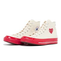 Comme des Garcons Play Red Sole Chuck Taylor 70 Hi Top (P1K124-2)