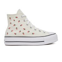Converse Chuck Taylor All Star Lift Platform Embroidered Strawberries (A14934C)