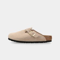Birkenstock Boston BS Suede Leather "Sandcastle" (1030855)