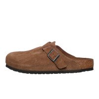 Birkenstock Boston Soft Footbed Suede Leather "Dark Tea Tonal FB" (1030814)