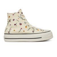 Converse Chuck Taylor All Star Lift Platform Embroidered Blooms Black (A15536C)