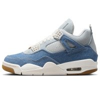Nike Jordan WMNS Air Jordan 4 RETRO TEX "Worn Blue Denim" (IB6716-100)