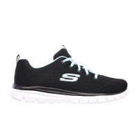 Skechers Graceful - Get Connected (12615-BKTQ)