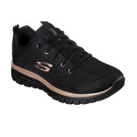 Skechers Graceful - Get Connected (12615-BKRG)