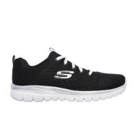 Skechers Graceful - Get Connected (12615-BKW)