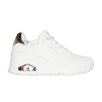 Skechers Uno Wedge - HI Steps (177520-WHT)