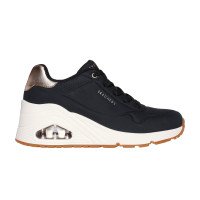Skechers Uno Wedge - HI Steps (177520-BLK)