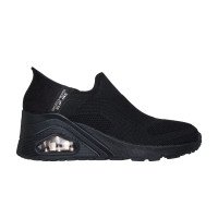 Skechers Uno Wedge - Kickin' Knit (177523-BBK)