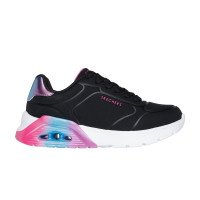 Skechers Mädchen UNO Lite 2.0 - Vivid Pop (310434-BKMT)
