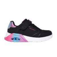 Skechers Mädchen UNO Lite 2.0 - Vivid Metallic (310435-BKMT)