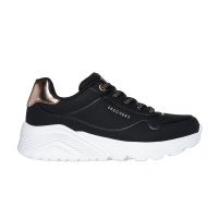 Skechers Mädchen UNO Lite (310384-BLK)