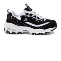 Skechers D'Lites - Biggest Fan (11930-BKW)