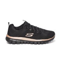 Skechers Graceful - Get Connected (12615-BKRG)