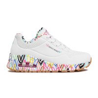Skechers Uno - Loving Love (155506-WHT)