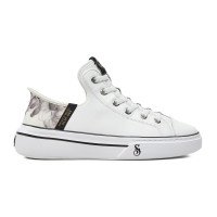 Skechers Premium Leather Slip-ins Snoop One - OG (251016-WBK)