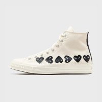 Comme des Garcons Play X Converse Chuck Taylor 70 Multiheart High Top (AZ-K127-001-2)