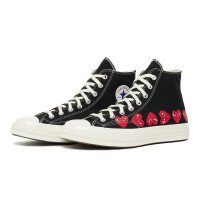 Comme des Garcons Play X Converse Chuck Taylor 70 Multiheart High Top (AZ-K127-001-1)