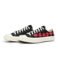 Comme des Garcons Play X Converse Chuck Taylor'70 Multi Heart Low Top (AZ-K126-001-1)
