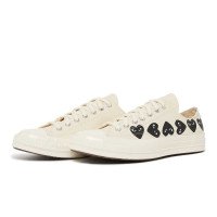 Comme des Garcons Play X Converse Chuck Taylor'70 Multi Heart Low Top (AZ-K126-001-2)
