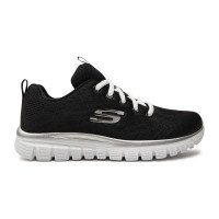 Skechers Graceful - Get Connected (12615-BKW)