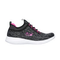 Skechers Mädchen Ultra Flex - Bright Horizon (81553-BKHP)