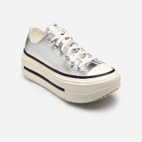 Converse Chuck Taylor All Star Lift Double Stack Platform Metallic Silver (A16406C)