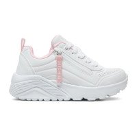 Skechers Mädchen UNO Lite - Easy Zip (310387-WHT)