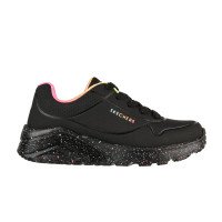 Skechers Mädchen UNO Lite - Rainbow Speckle (310456-BKMT)