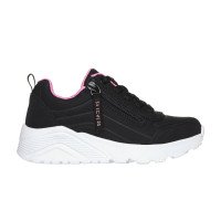 Skechers Mädchen UNO Lite - Easy Zip (310387-BKRG)