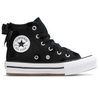 Converse Chuck Taylor All Star Lift Platform Polka Dot & Bow Black, White (A14436C)