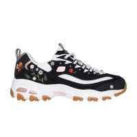 Skechers D'Lites - Spring Bloom (150553-BKW)